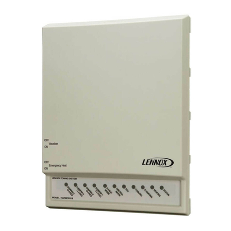 Lennox Harmony III User manual