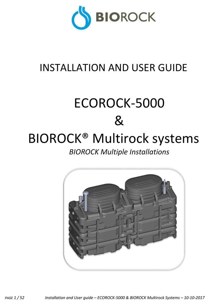 Biorock ECOROCK-5000 Installation and user guide