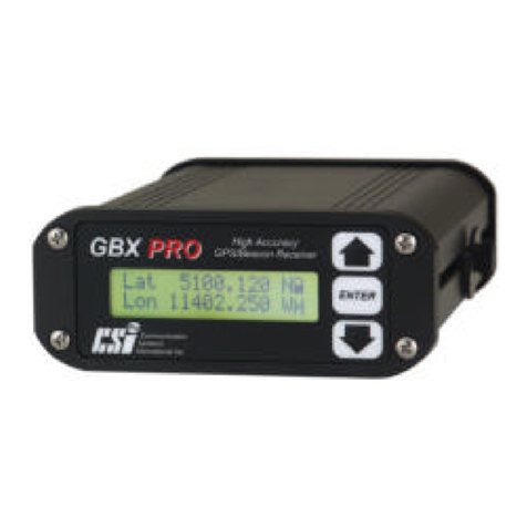 CSI Wireless GBX Reference manual