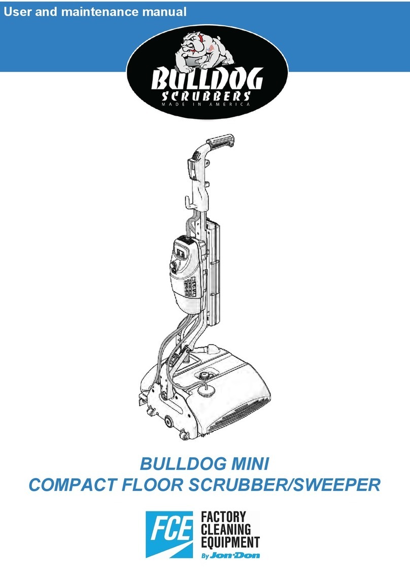 Jon-Don FCE BULLDOG MINI User and maintenance manual