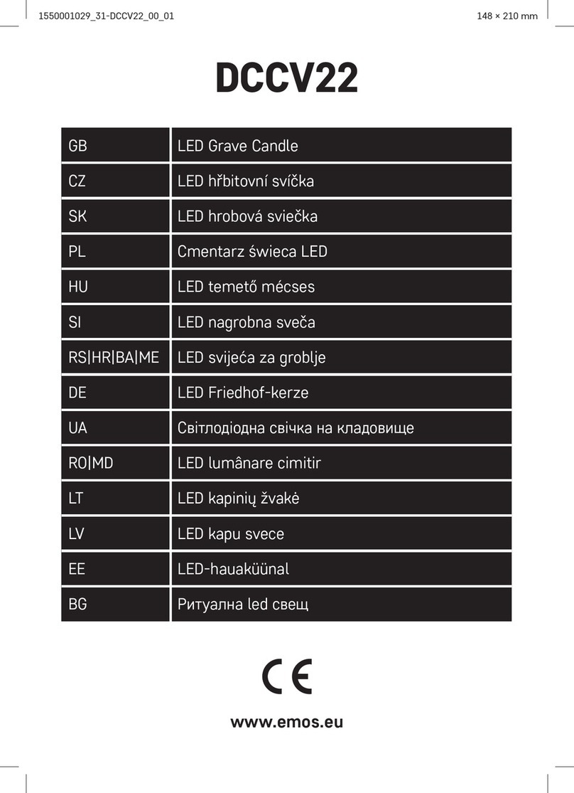 Emos DCCV22 quick start guide