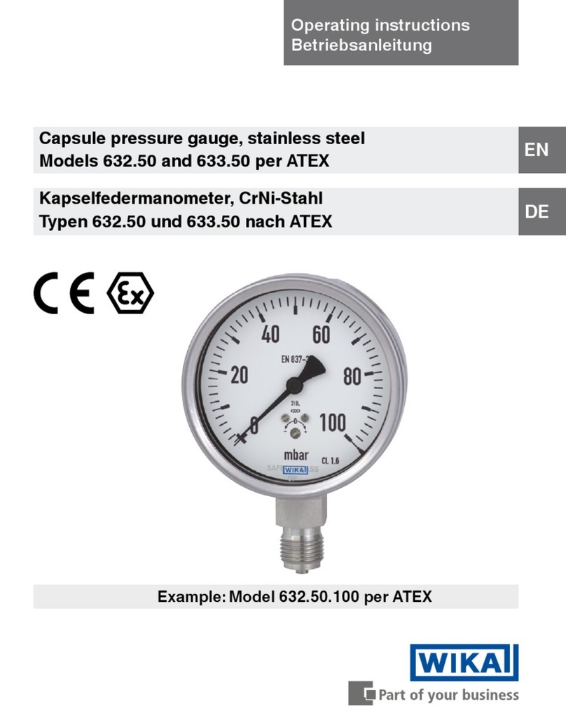 WIKA 632.50 User manual