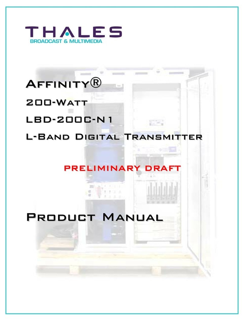 Thales Affinity LBD-200C-N1 product manual