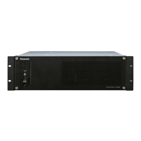 Panasonic AV-HS60U1P User manual