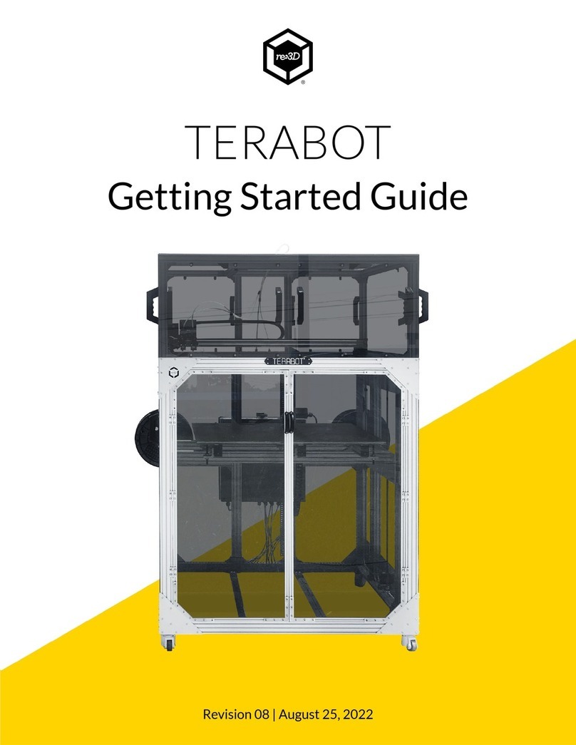re:3D TERABOT Getting started guide