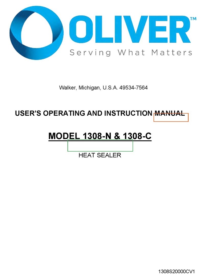 Oliver 1308-N User's operating and instruction manual