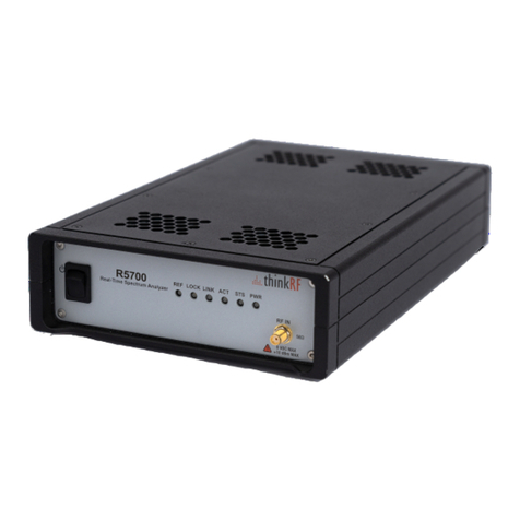 ThinkRF R5700 Manual