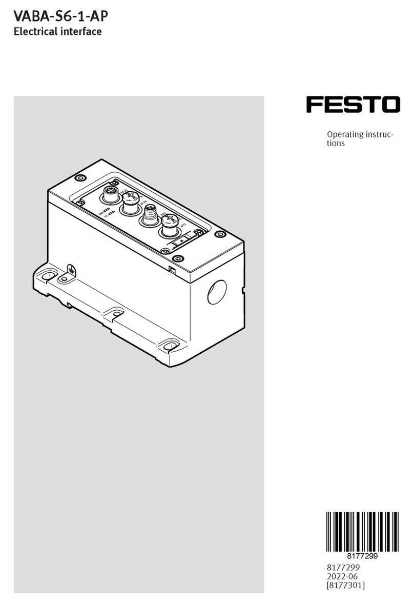 Festo VABA-S6-1-AP User manual
