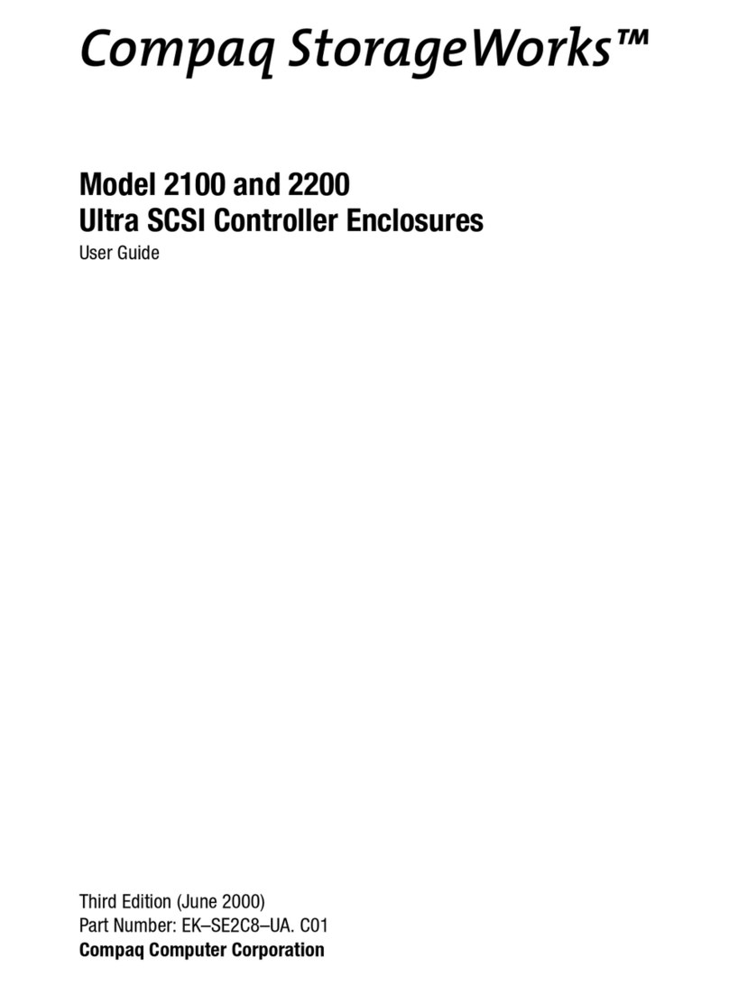 Compaq StorageWorks 2100 user guide