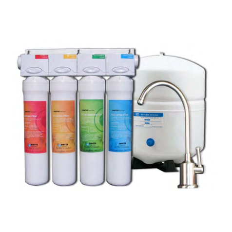 Watts Premier RO-PURE 531401 Installation, operation and maintenance manual