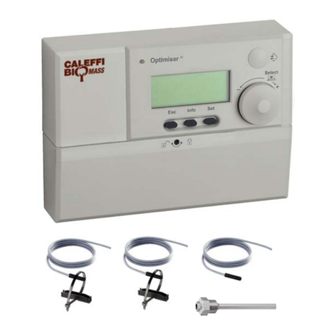 CALEFFI BIOMASS OPTIMISER 1522 Series Guide