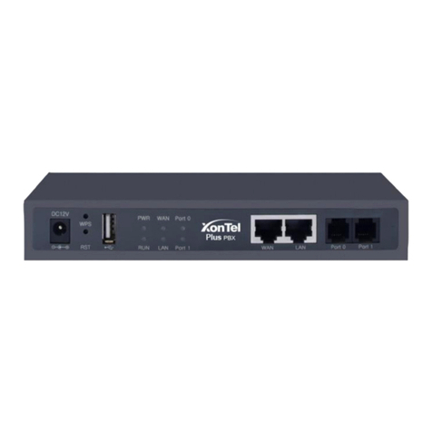 XONTEL Plus PBX user manual