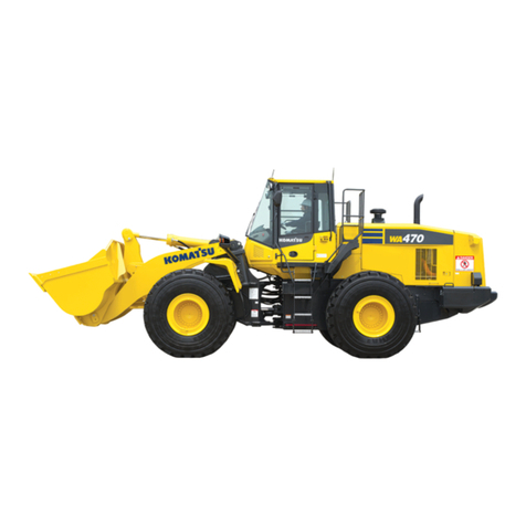 Komatsu WA470-7 User manual