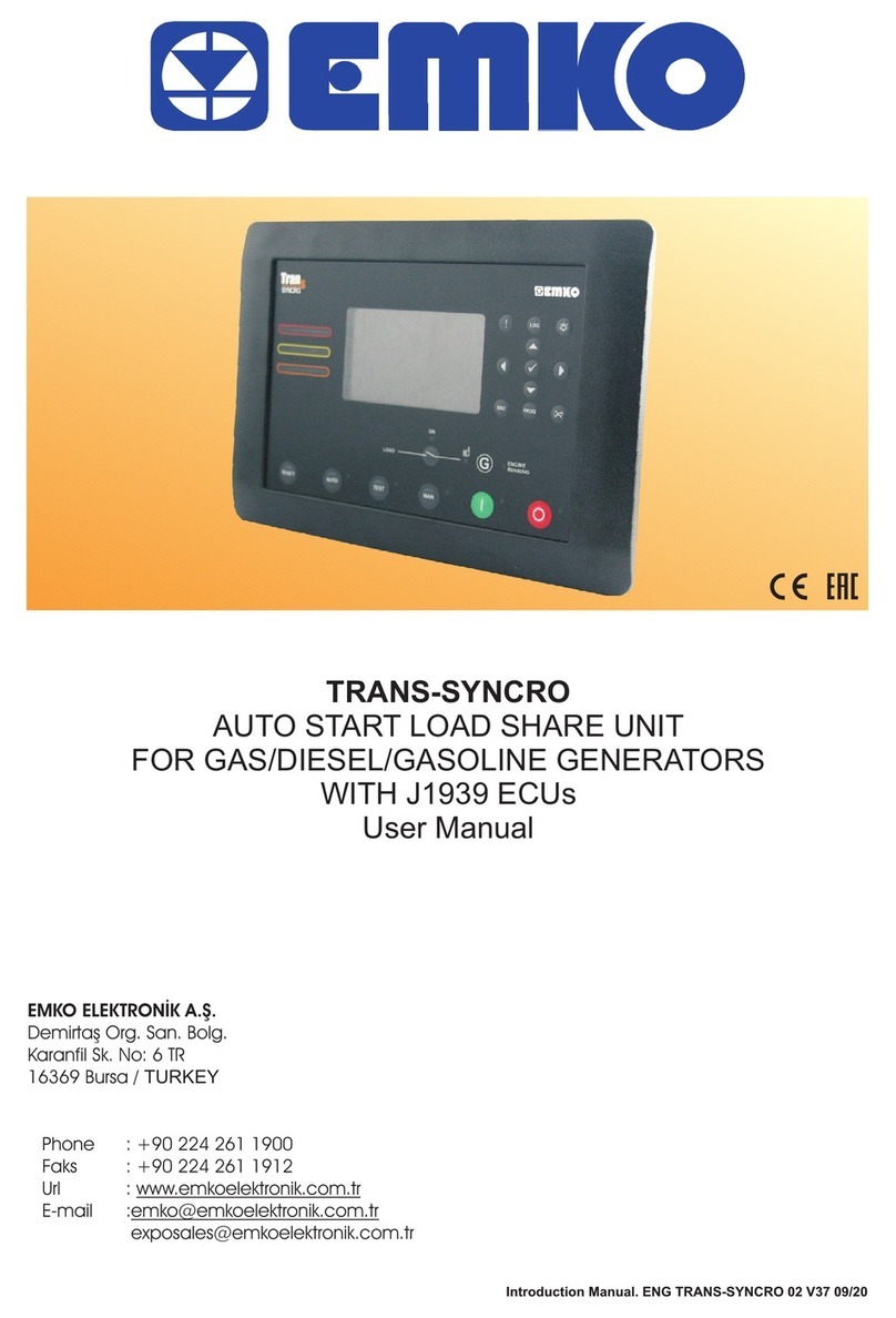 EMKO TRANS-SYNCRO user manual