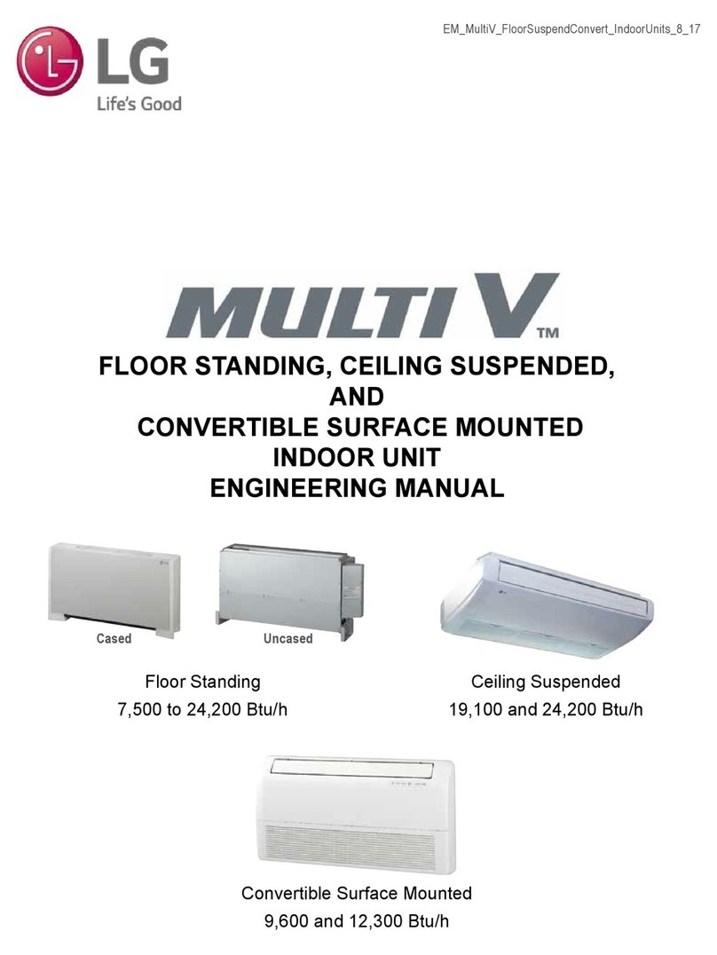 LG MULTI V ARN Series Installation and operation manual
