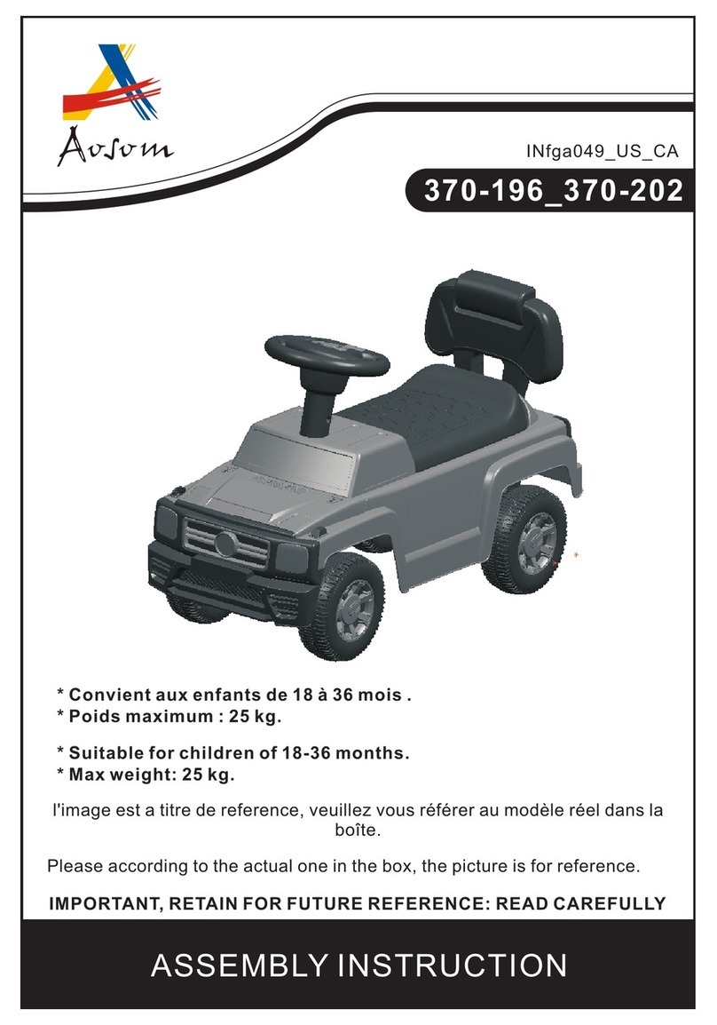 Aosom 370-196 Assembly instruction