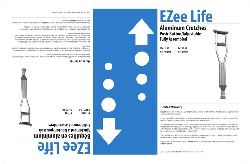 EZee Life CH2030 User manual EZee Life CH2030 User manual
