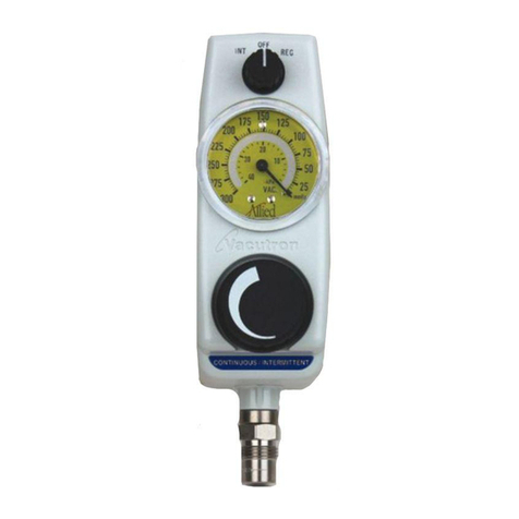 Allied Healthcare VACUTRON CONTINUOUS-INTERMITTENT User manual