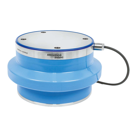 Minebea Intec Hygienic Weighing Module Contego User manual