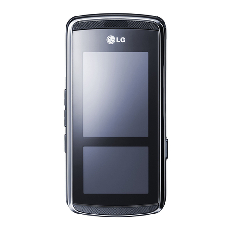 LG KF600d User manual