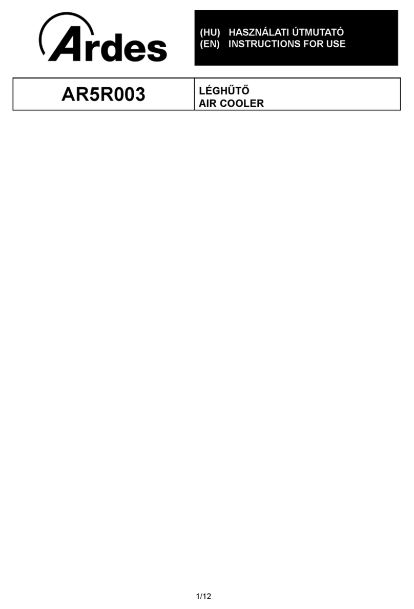 ARDES AR5R003 Instructions for use