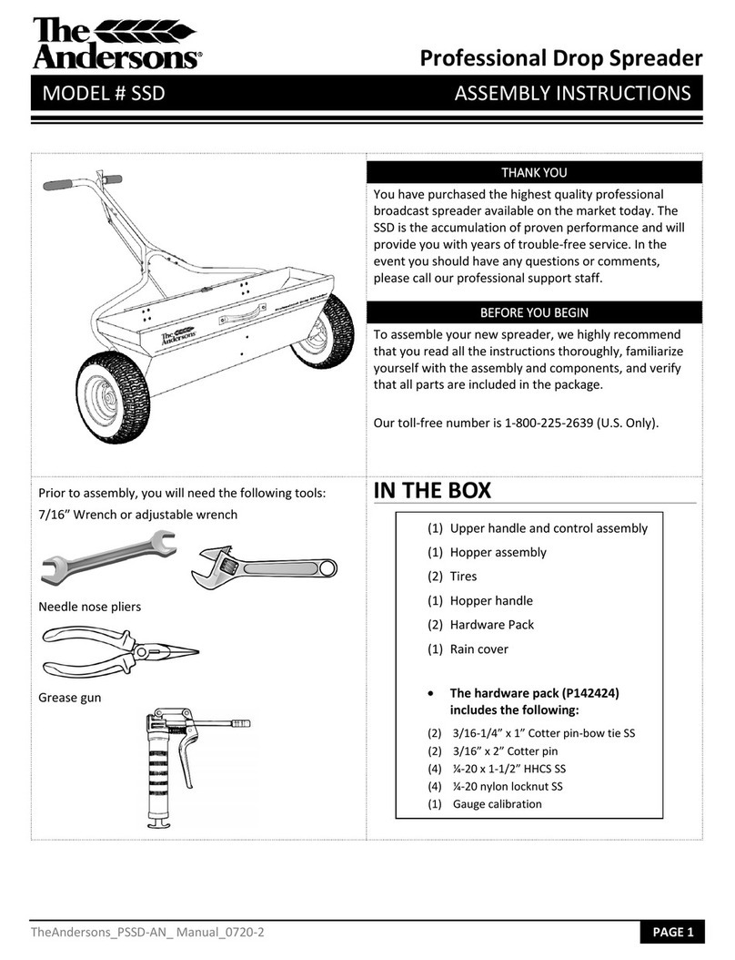The Andersons SSD Assembly instructions