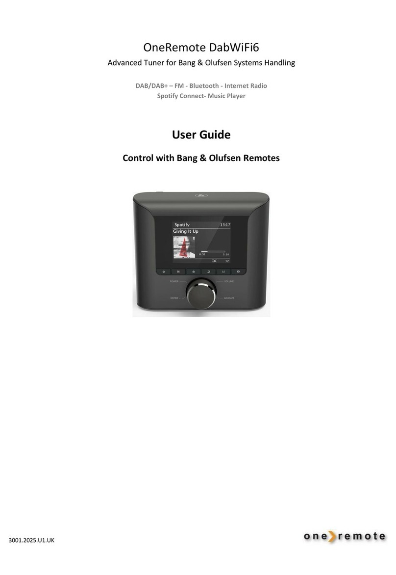 One Remote DabWiFi6 User manual