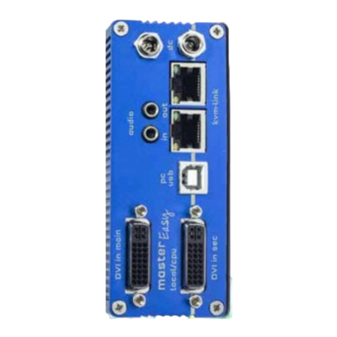 Ihse Kvm-Tec masterEASY User manual