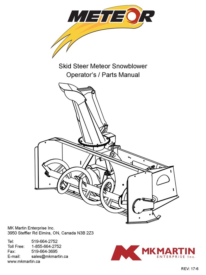 MK Martin Meteor Product manual