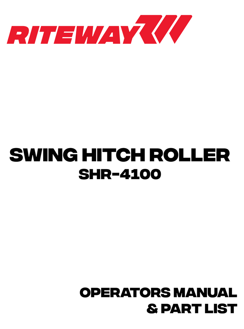 RITEWAY SHR-4100 Installation and operation manual RITEWAY SHR-4100 Installation and operation manual