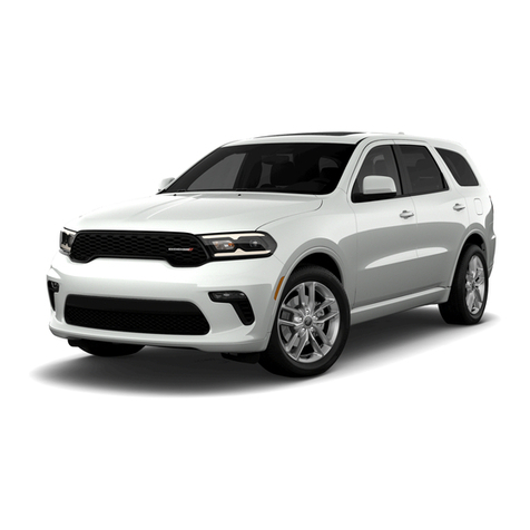 Dodge Durango 2022 quick start guide
