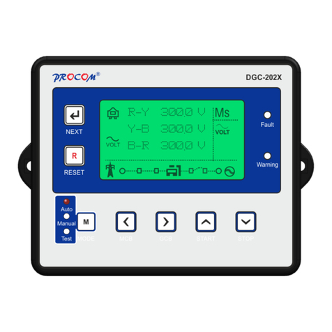 Procom DGC-202 Series operating instructions