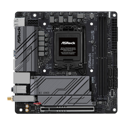 ASROCK Z790M-ITX WiFi User manual