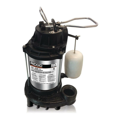 RIDGID SP-330 Operator's manual