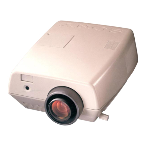 Sony VPL-S800U User manual