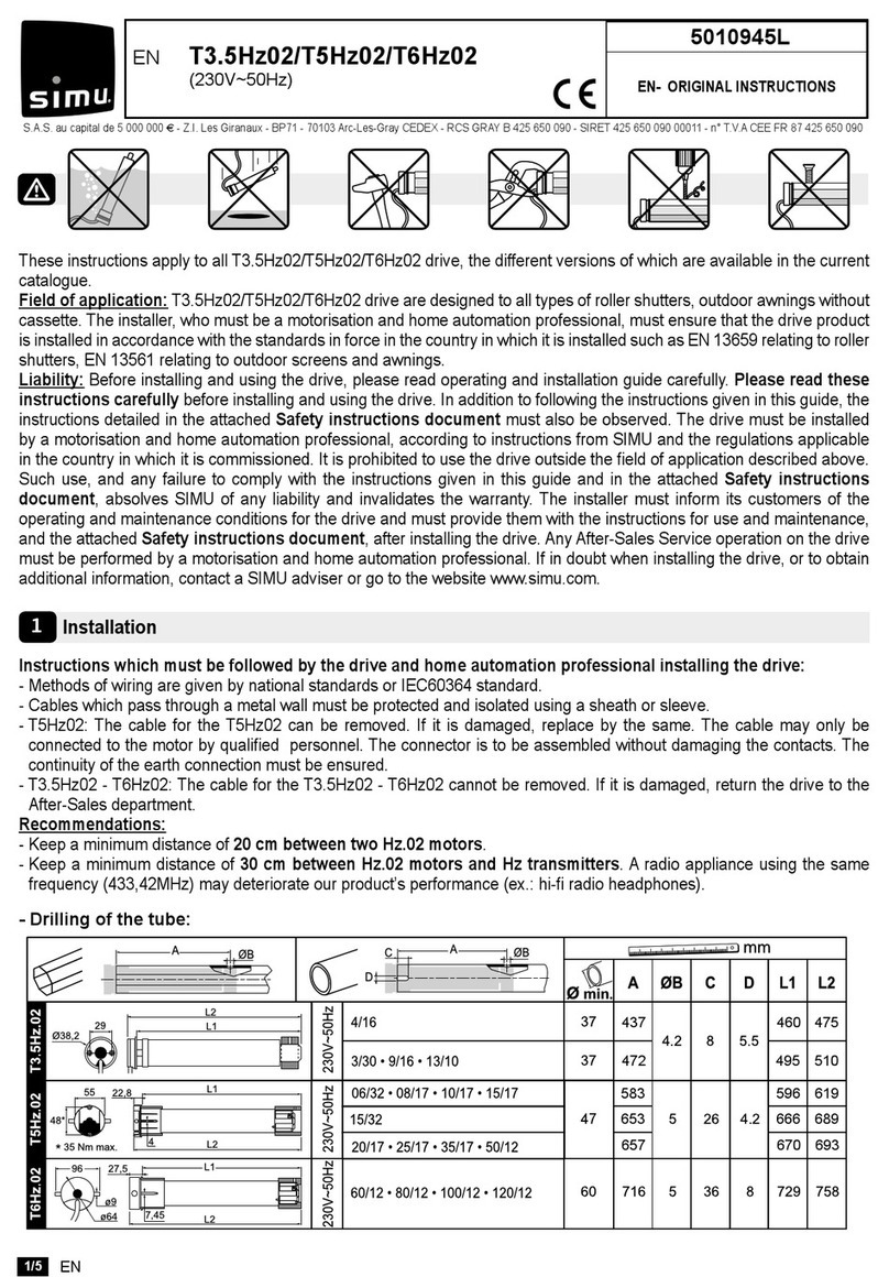 Simu T3.5Hz02 User manual