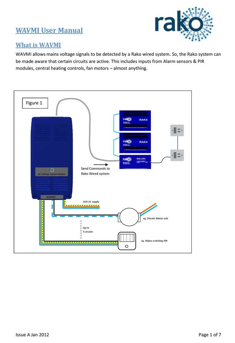rako WAVMI user manual