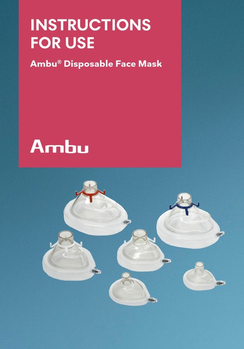 Ambu Disposable Face Mask Instructions for use