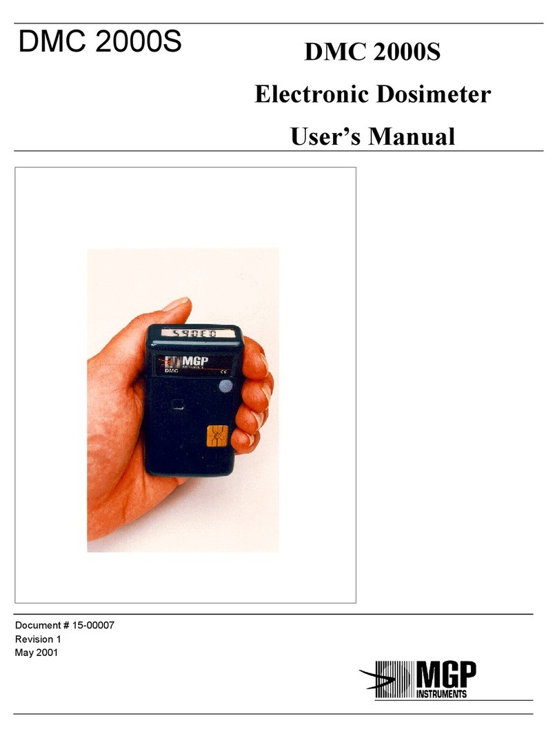 MGP DMC 2000 S user manual
