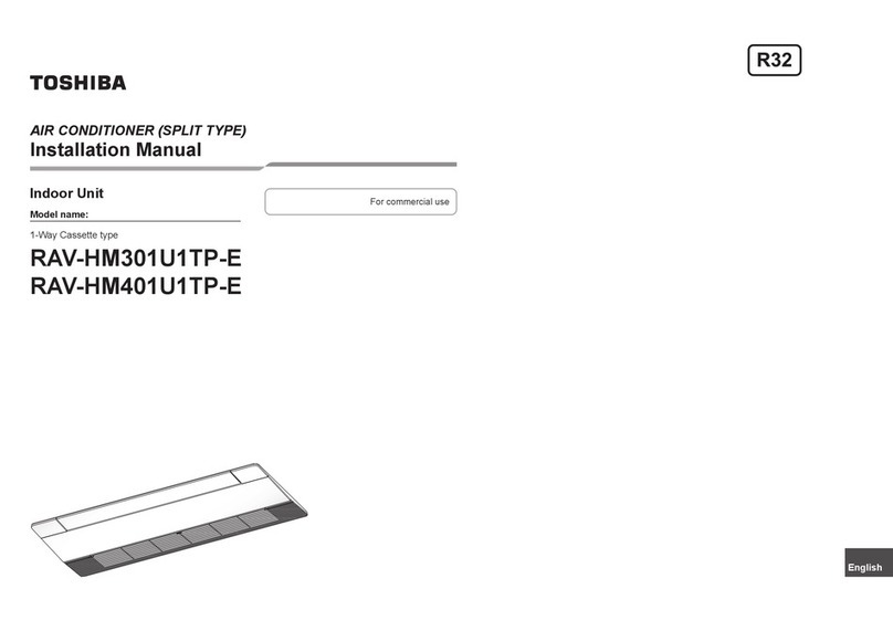 Toshiba RAV-HM301U1TP-E User manual