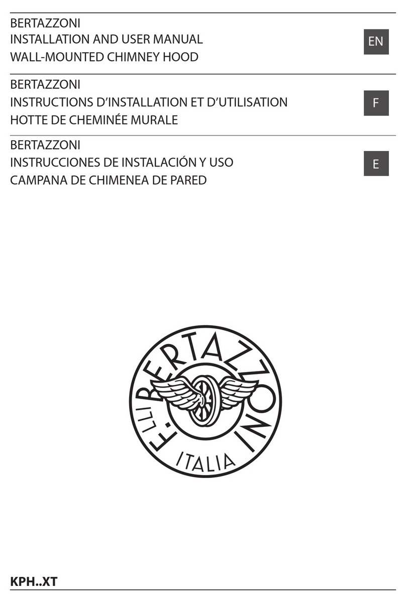 Bertazzoni KPH XT Series User manual