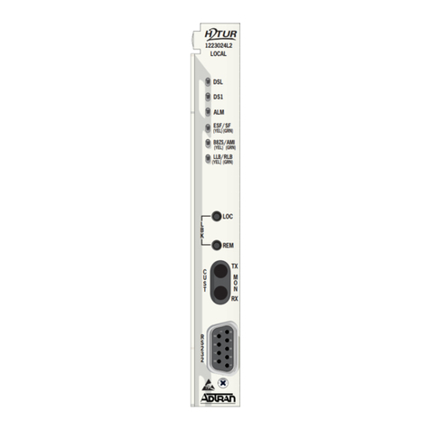 ADTRAN T200 H2TU-R User manual