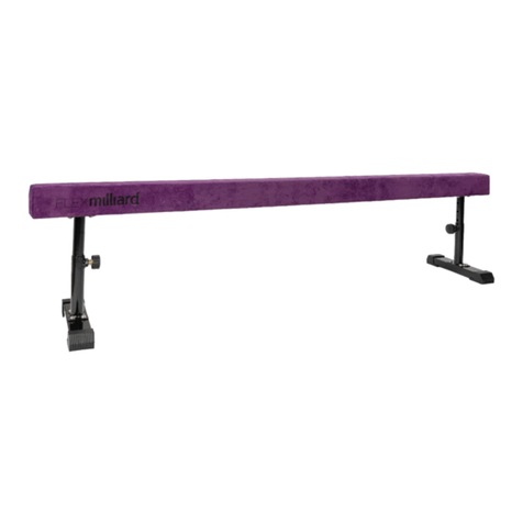 milliard Advanced Balance Beam User guide and care instructions