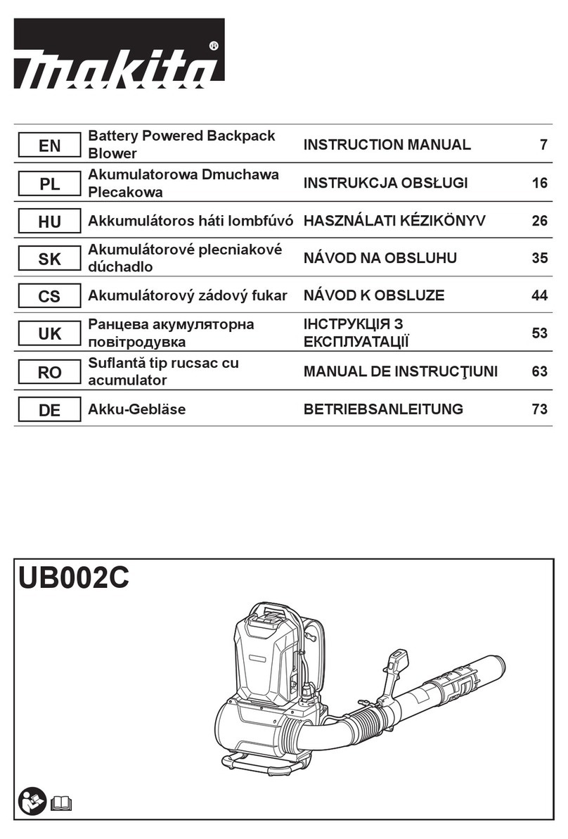 Makita UB002C User manual Makita UB002C User manual