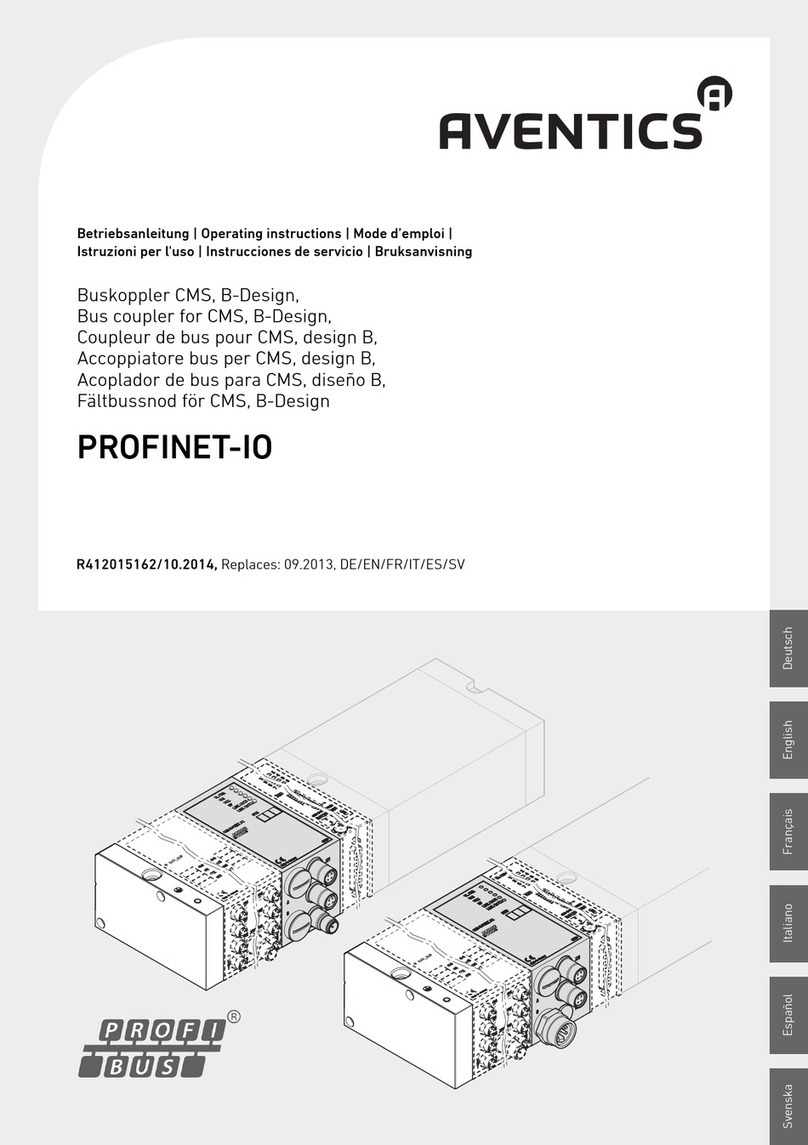 Aventics PROFINET-IO User manual