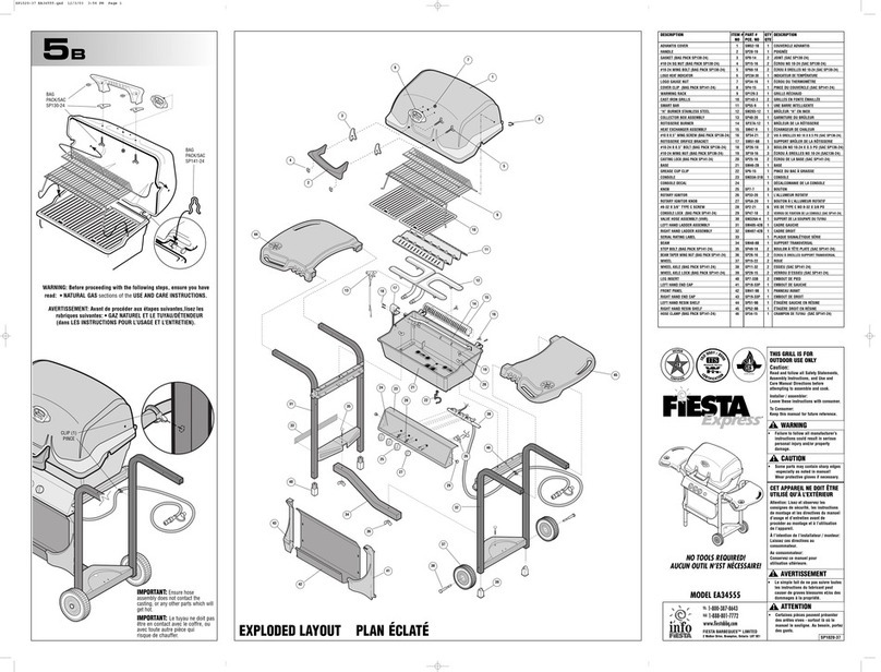 Fiesta Express EA34555 Assembly instructions Fiesta Express EA34555 Assembly instructions