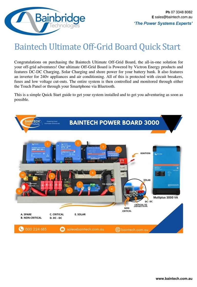 Baintech Power Board 3000 Ultimate quick start