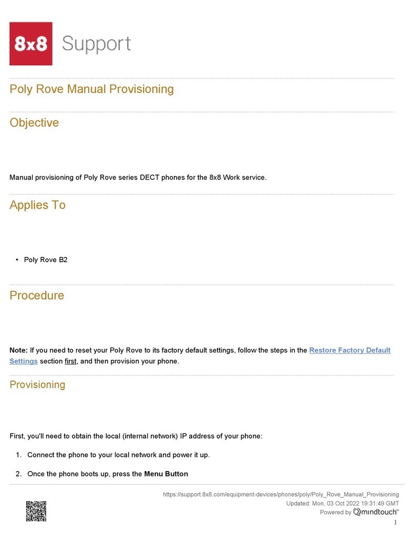 Poly Rove B2 User manual