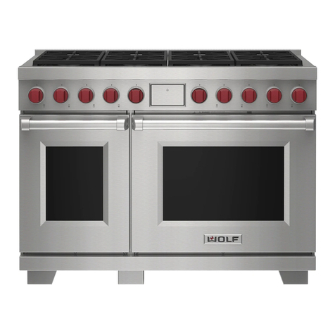 Wolf DF30450/S/P/LP User manual