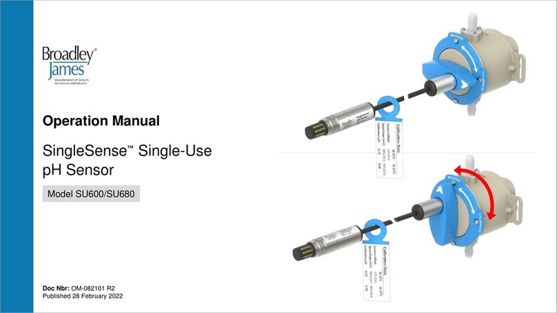 Broadley James SingleSense SU600 Operation manual